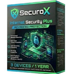 SecuroX Internet Security Plus (3Devices / 1 Year)